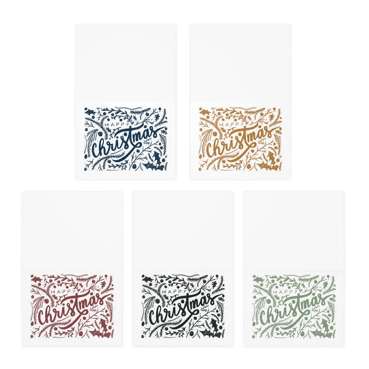 Multi-Pack of Christmas Cards (5-Pack) - A Thousand Elsewhere