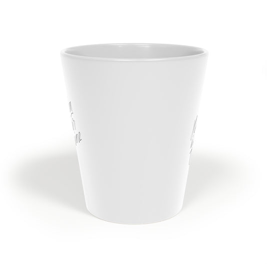 Latté Mug - His Plan - A Thousand Elsewhere