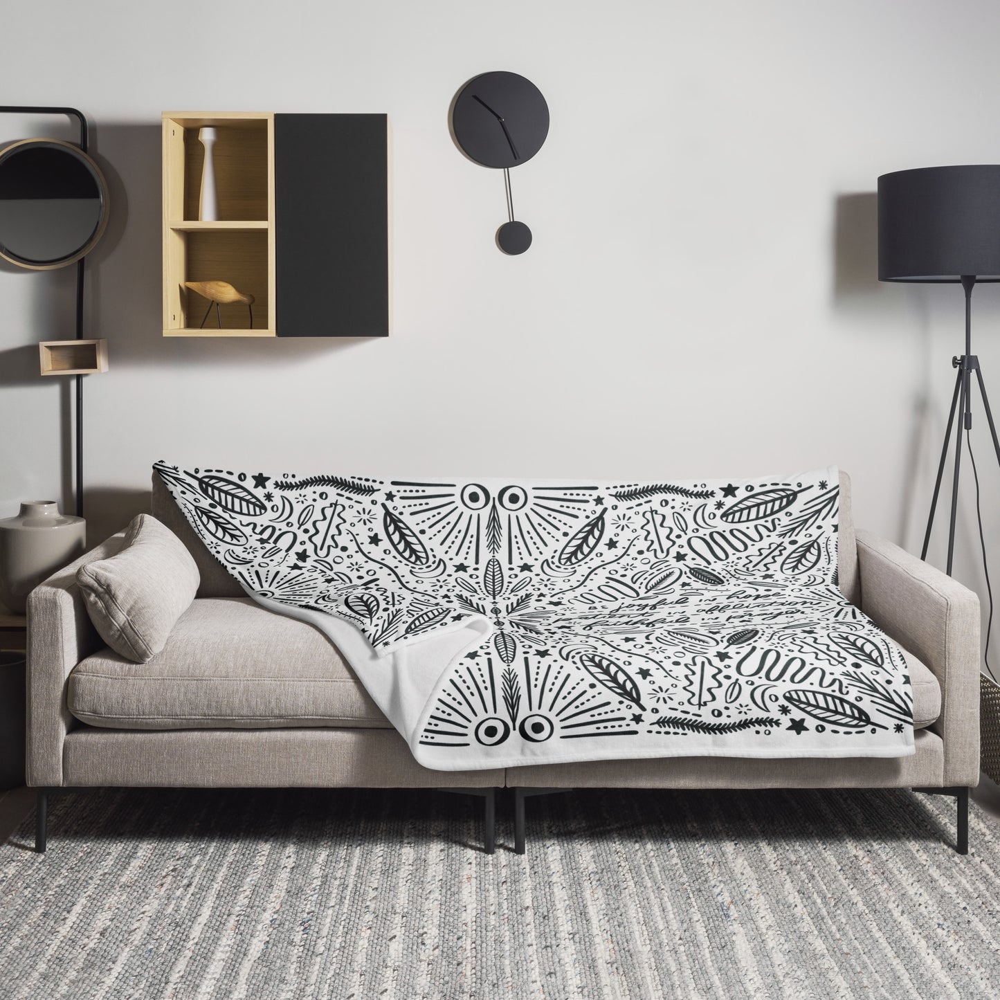 Throw Blanket - Love in Action - A Thousand Elsewhere