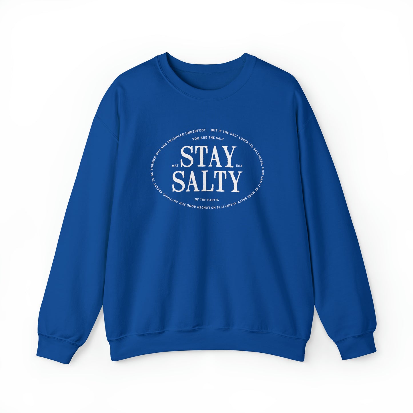 Crewneck Sweater - Stay Salty - A Thousand Elsewhere