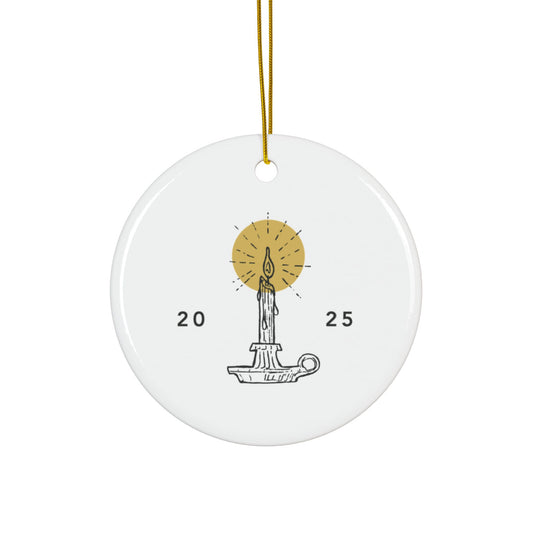 2025 Ceramic Ornament - Light of the World