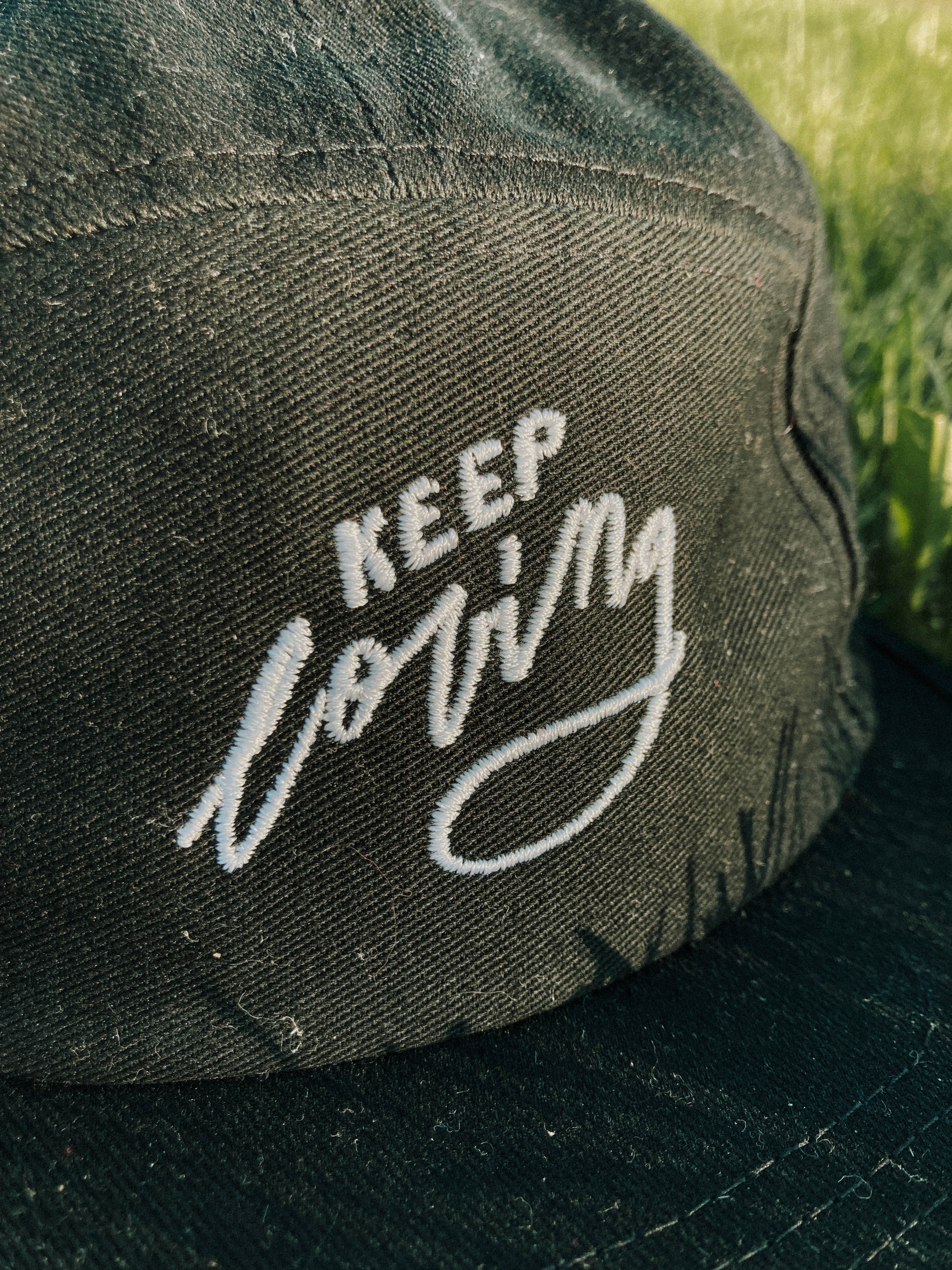 Embroidered Five Panel Hat - Keep Loving – A Thousand Elsewhere