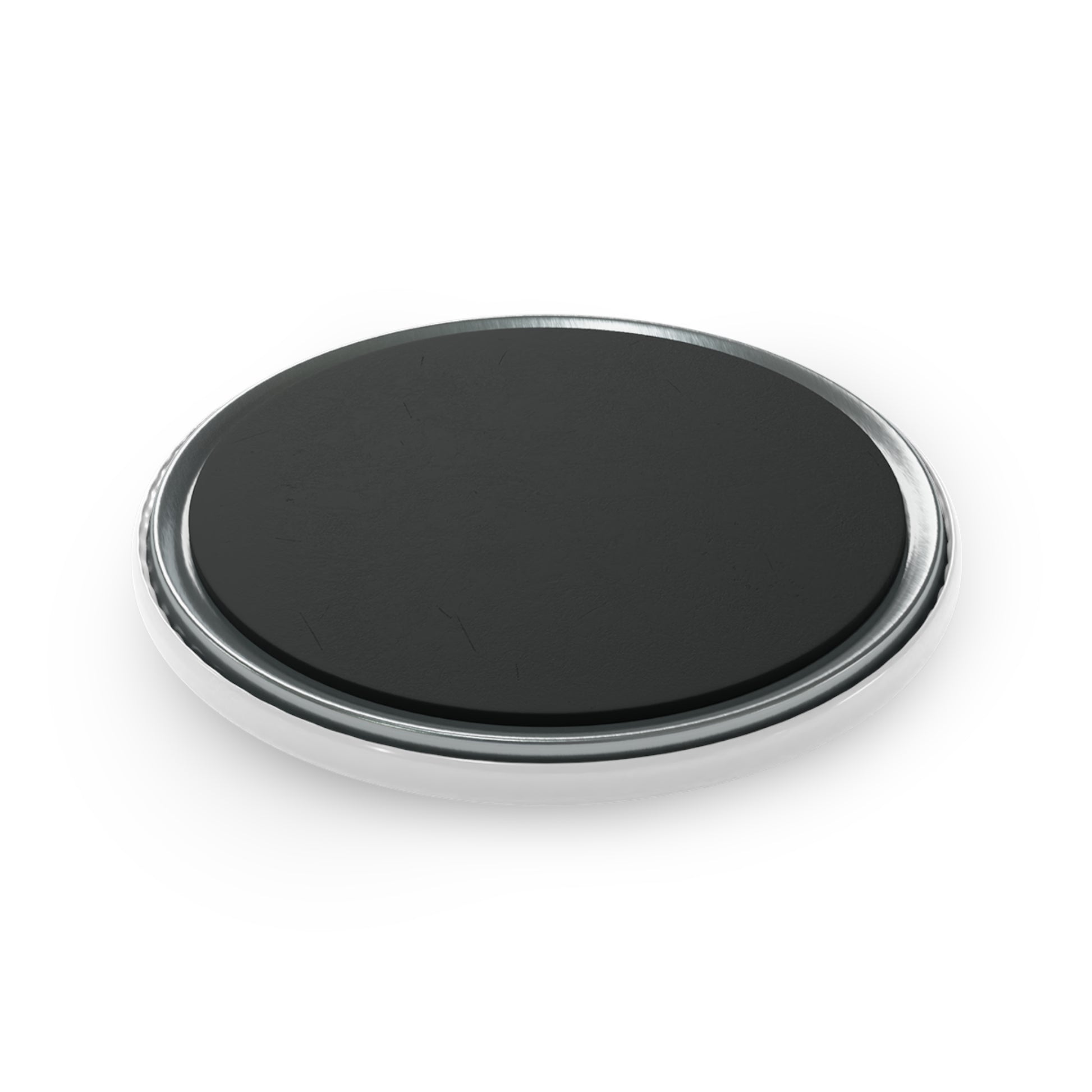 Round Button Magnet - We Love (White/Black) - A Thousand Elsewhere