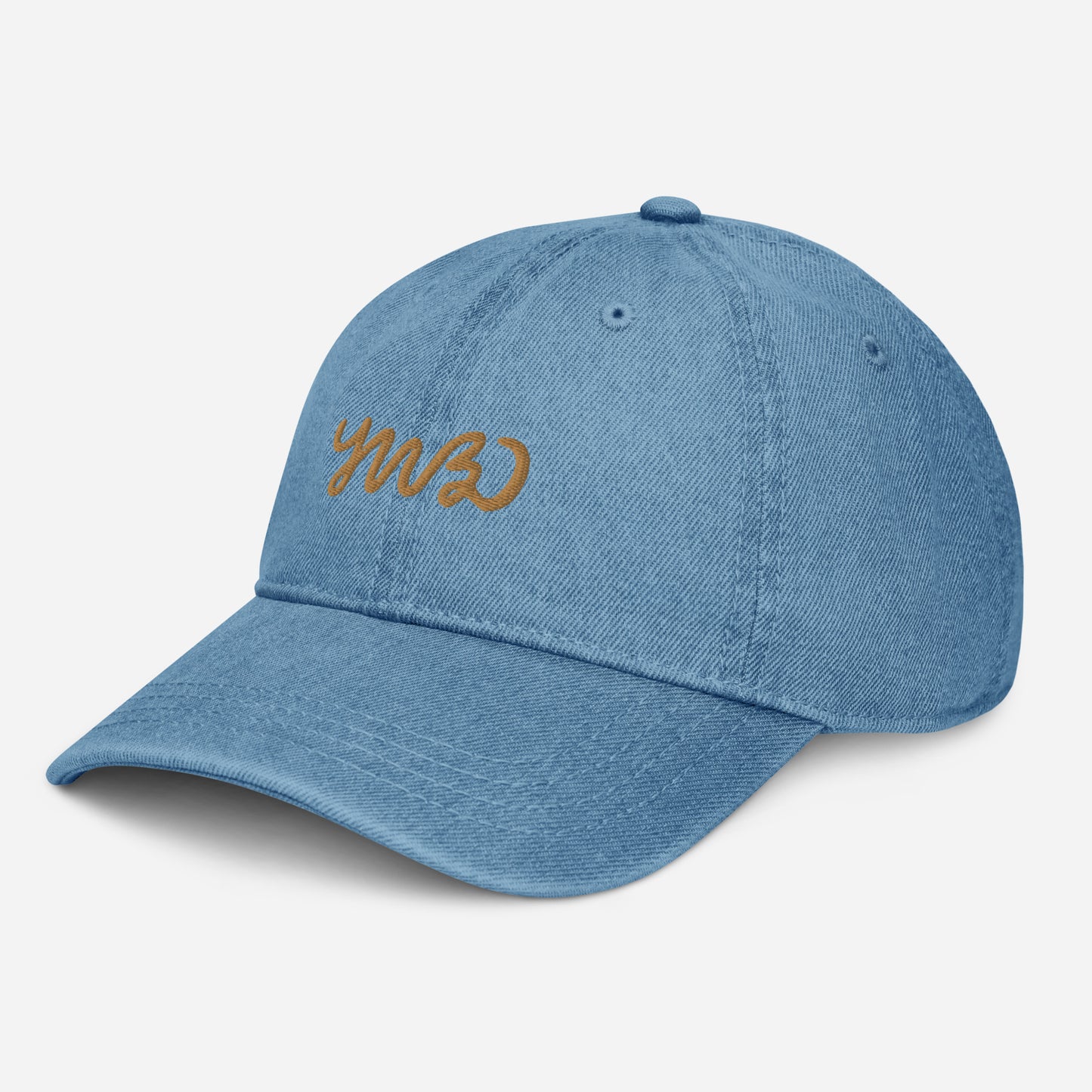 Embroidered Denim Hat - YWBD - A Thousand Elsewhere