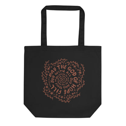 Eco Tote Bag - God of Hope (Rust) - A Thousand Elsewhere