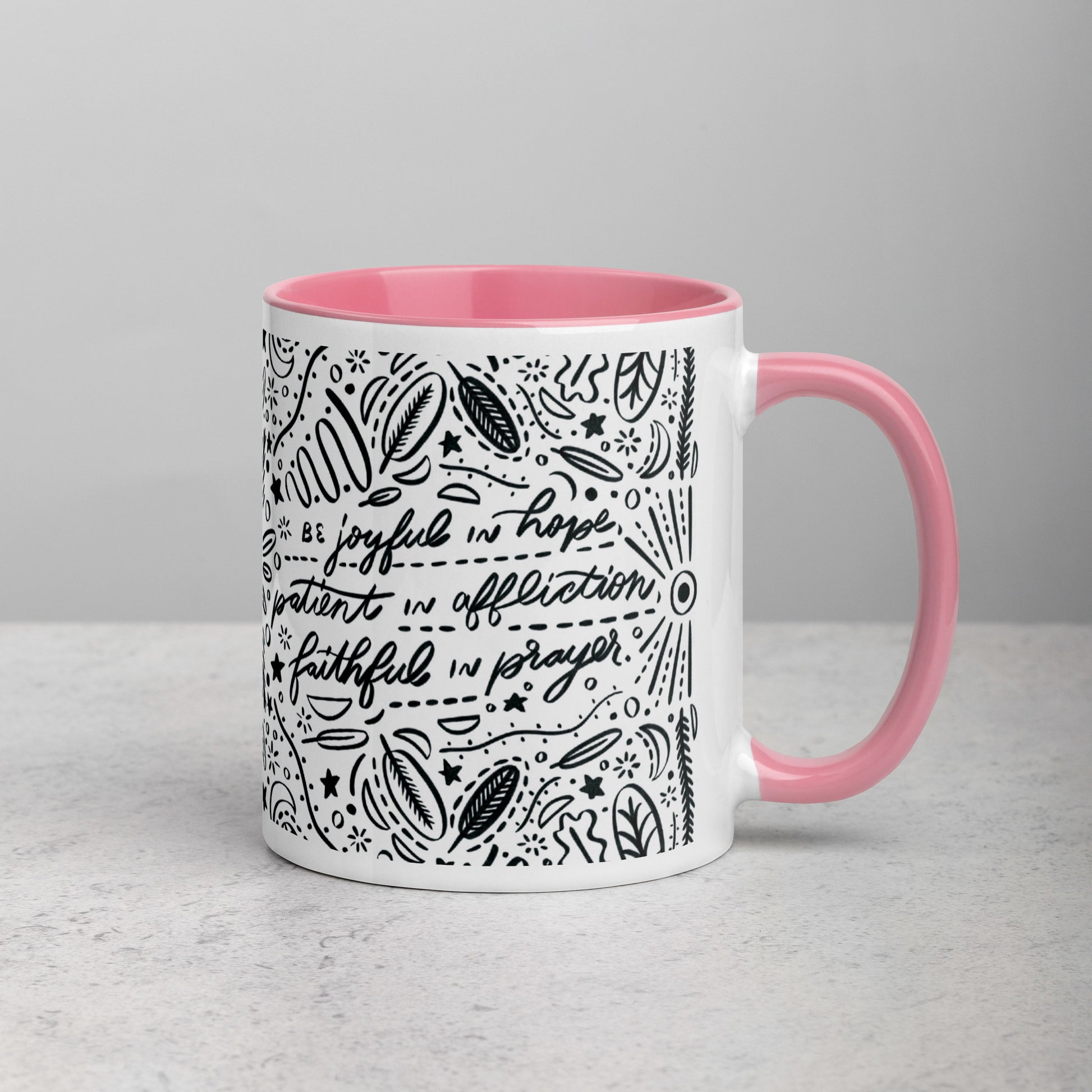 Splash of Colour Mug - Love in Action - A Thousand Elsewhere