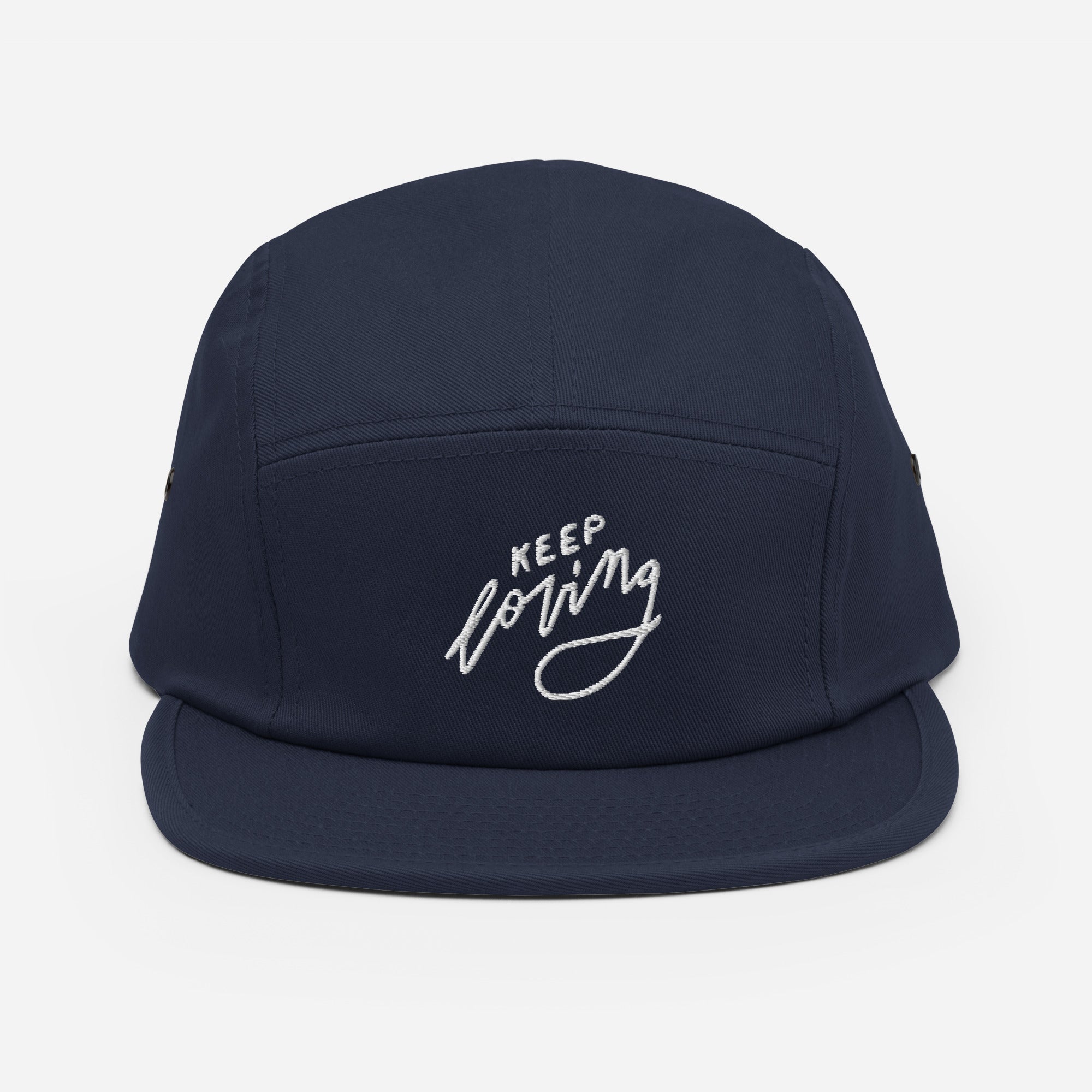 Embroidered Five Panel Hat - Keep Loving – A Thousand Elsewhere