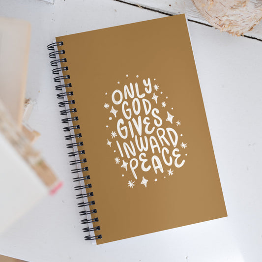 Spiral Notebook - Inward Peace A Thousand Elsewhere